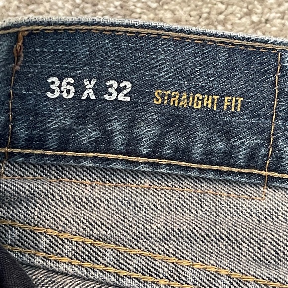 Nautica Jeans Co Straight Fit Blue Jeans 36x32 - Picture 6 of 7
